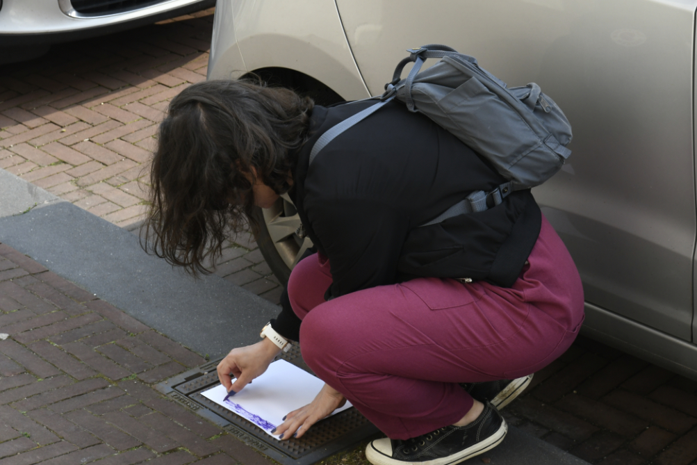 a participant making a transfer of a street detail